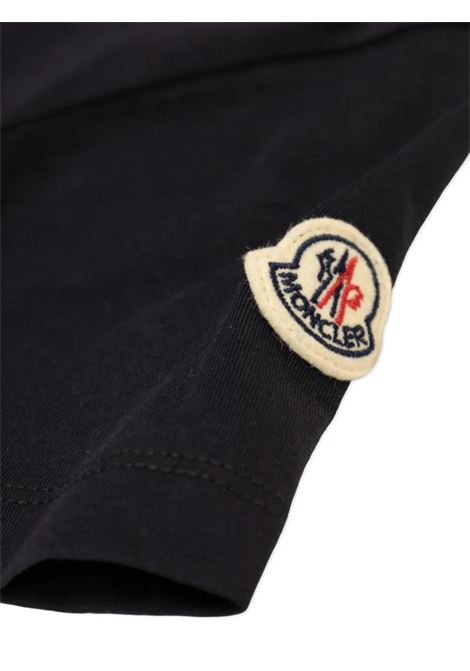 T-Shirt Blu Con Maxi Logo MONCLER ENFANT | 954-8C00013 89AFV778